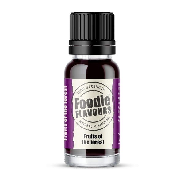 Foodie Flavours Fruits of the Forest - Natural Food Flavouring 15ml