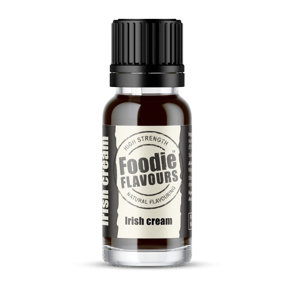 Foodie Flavours Irish Cream - Natural Food Flavouring 15ml
