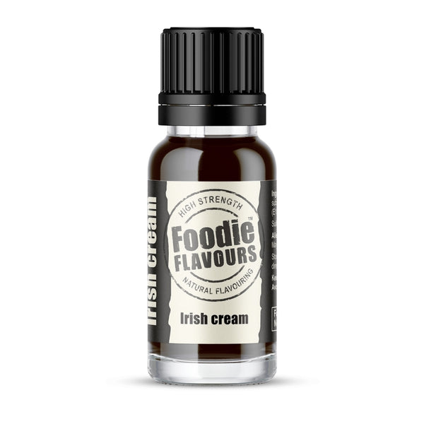 Foodie Flavours Irish Cream - Natural Food Flavouring 15ml
