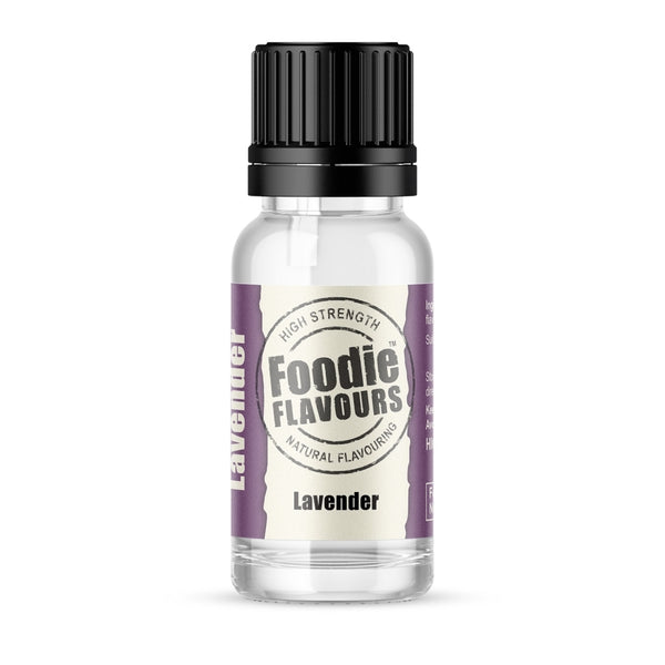Foodie Flavours Lavender - Natural Food Flavouring 15ml