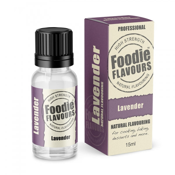 Foodie Flavours Lavender - Natural Food Flavouring 15ml
