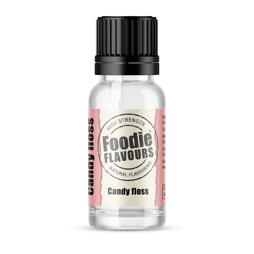 Foodie Flavours Candy Floss - Natural Food Flavouring 15ml