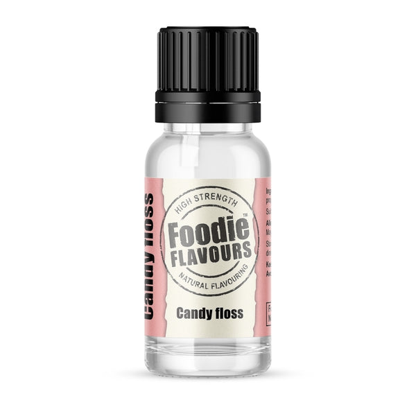 Foodie Flavours Candy Floss - Natural Food Flavouring 15ml