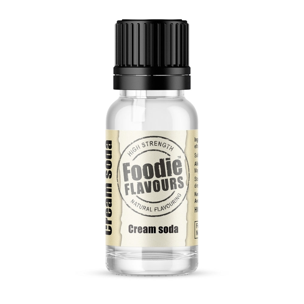 Foodie Flavours Cream Soda - Natural Food Flavouring 15ml