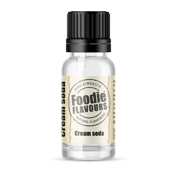 Foodie Flavours Cream Soda - Natural Food Flavouring 15ml