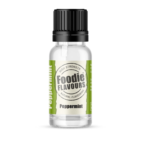 Foodie Flavours Peppermint - Natural Food Flavouring 15ml
