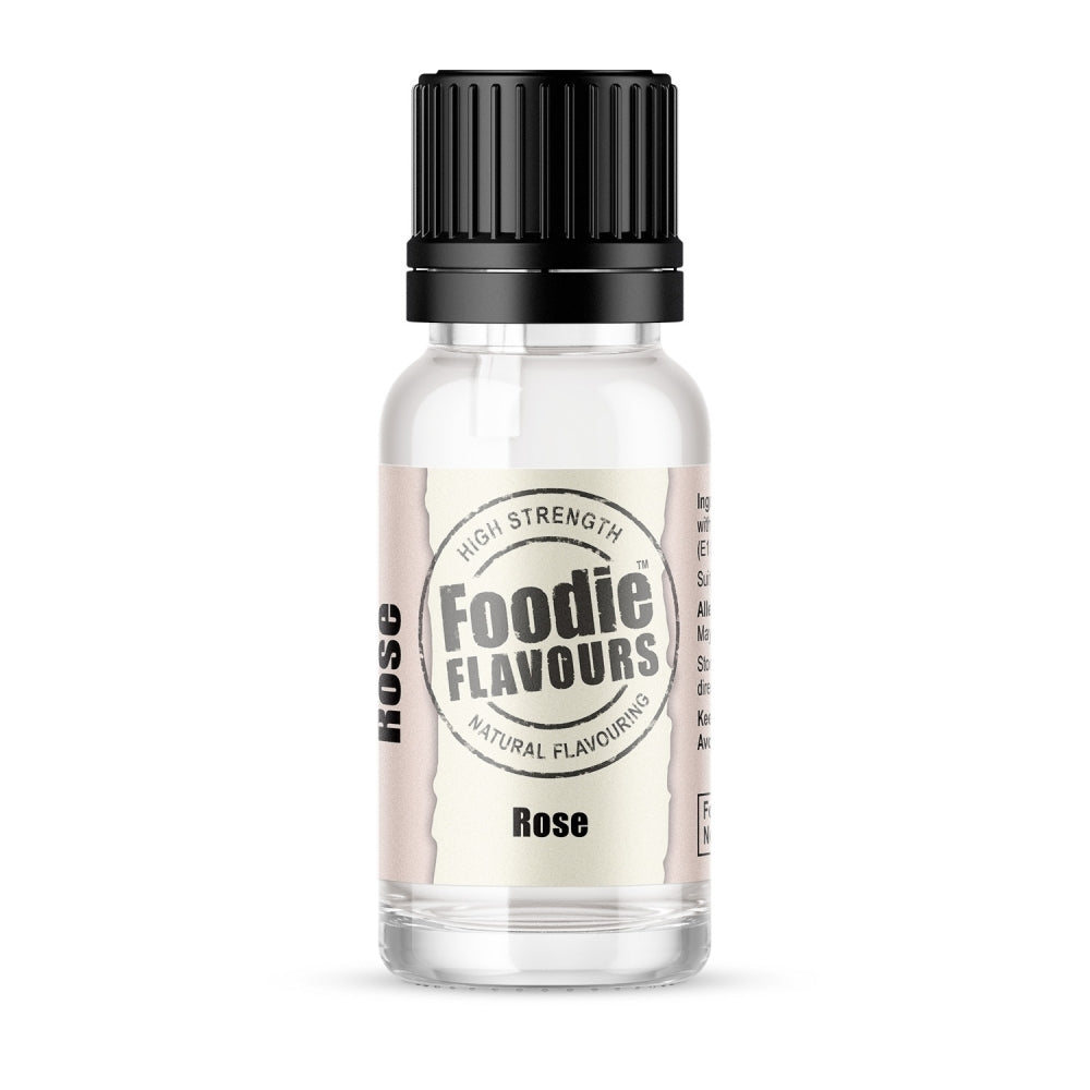 Foodie Flavours Rose - Natural Food Flavouring 15ml