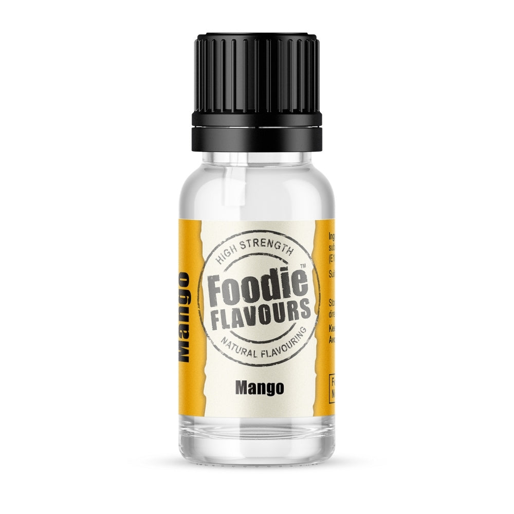 Foodie Flavours Mango - Natural Food Flavouring 15ml