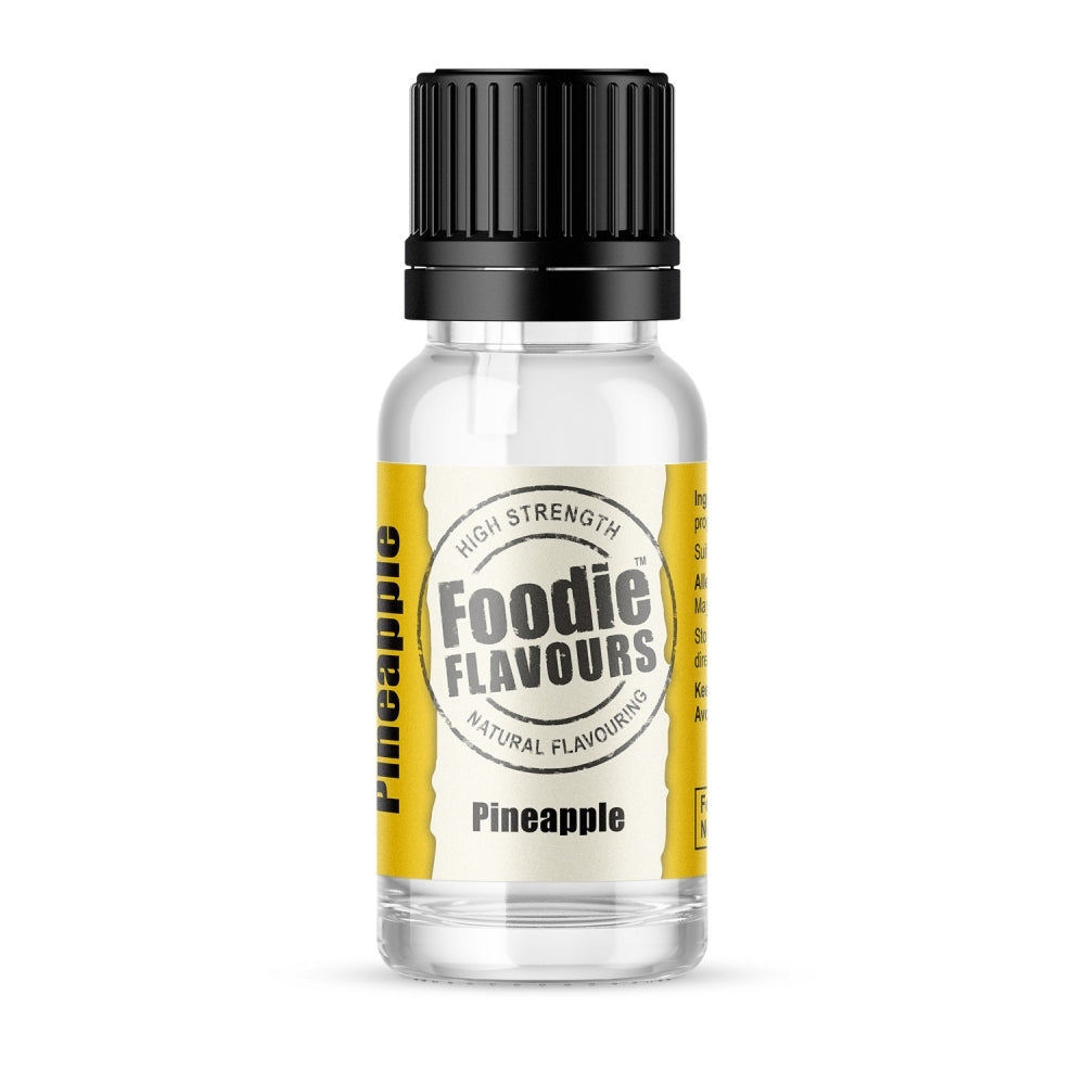 Foodie Flavours Pineapple - Natural Food Flavouring 15ml