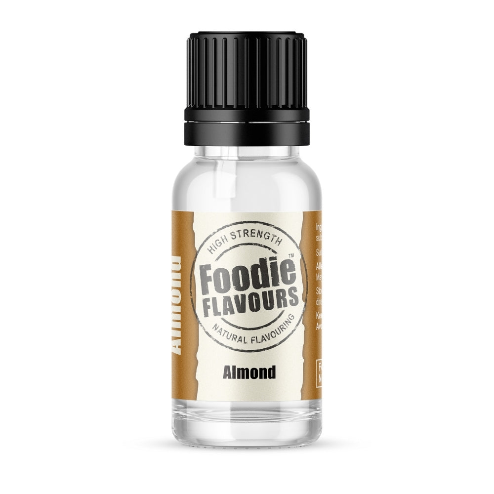 Foodie Flavours Almond - Natural Food Flavouring 15ml