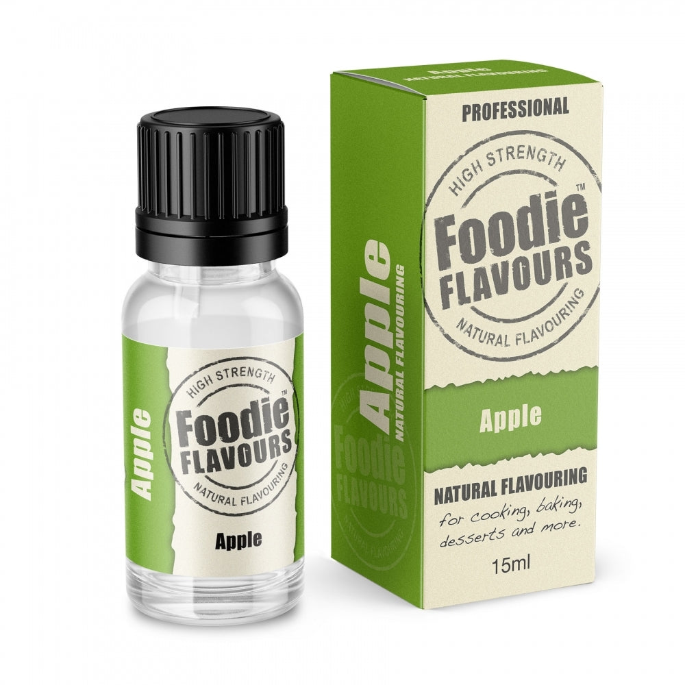 Foodie Flavours Apple - Natural Food Flavouring 15ml