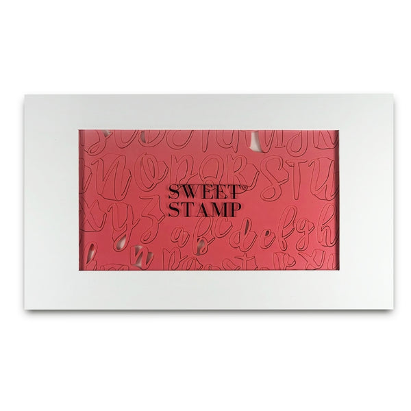 Sweet Stamp Stylish Letters Embossing Set
