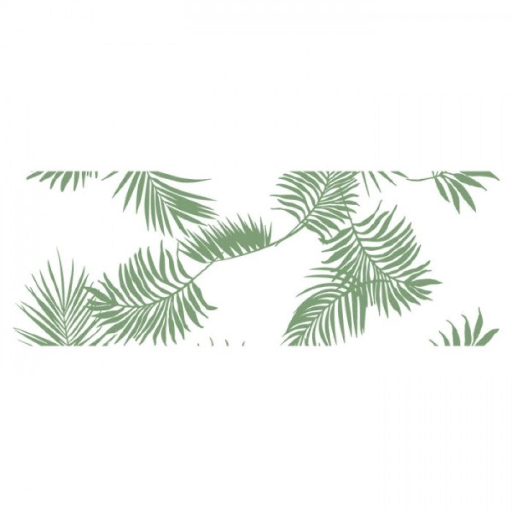 Evil Cake Genius Avalon Palm Leaves Standard Height Mesh Stencil