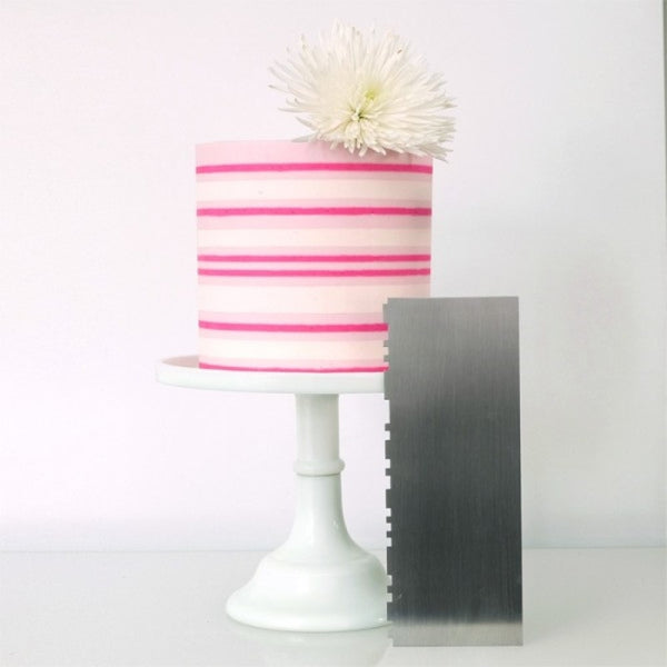 Evil Cake Genius Random Two Tone Stripe Contour Comb