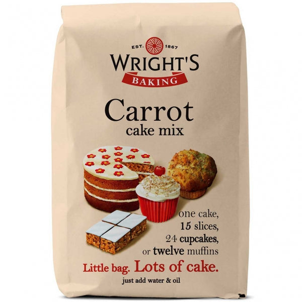 Wright's Carrot Cake Mix 500g