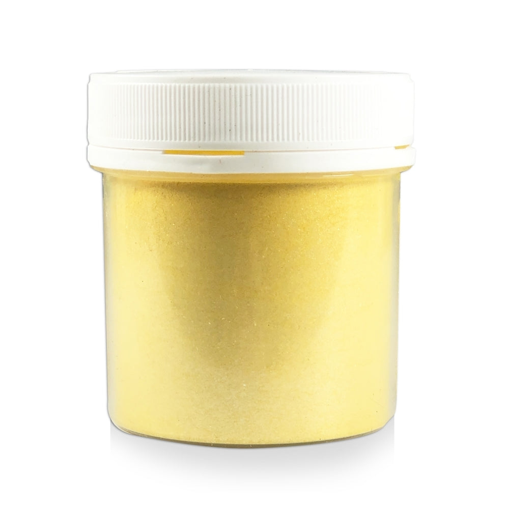 Sugarflair Powder Pump Lustre Refill 25g - Yoshi Yellow