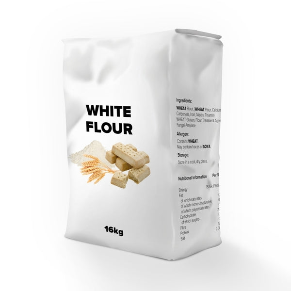 Whisked Away Plain White Flour 16kg