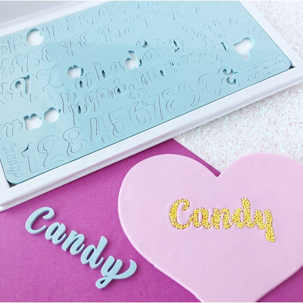 Sweet Stamp Candy Edition Embossing Set