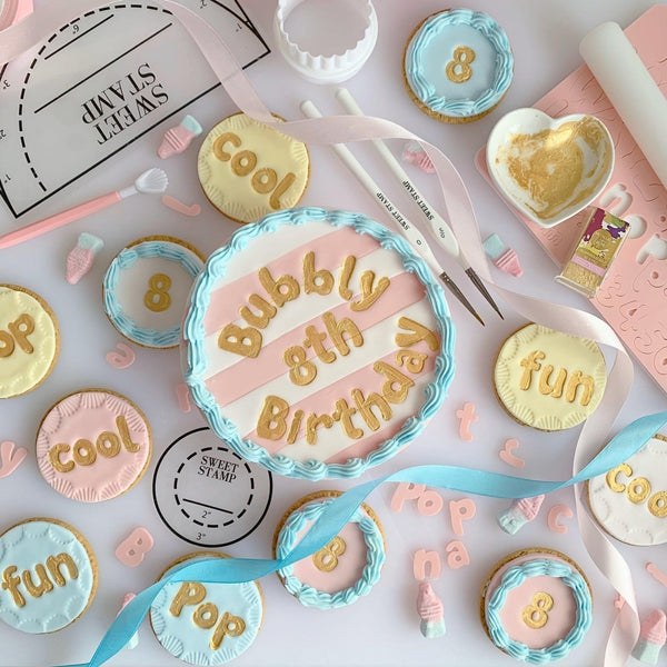 Sweet Stamp Bubblegum Edition Embossing Set