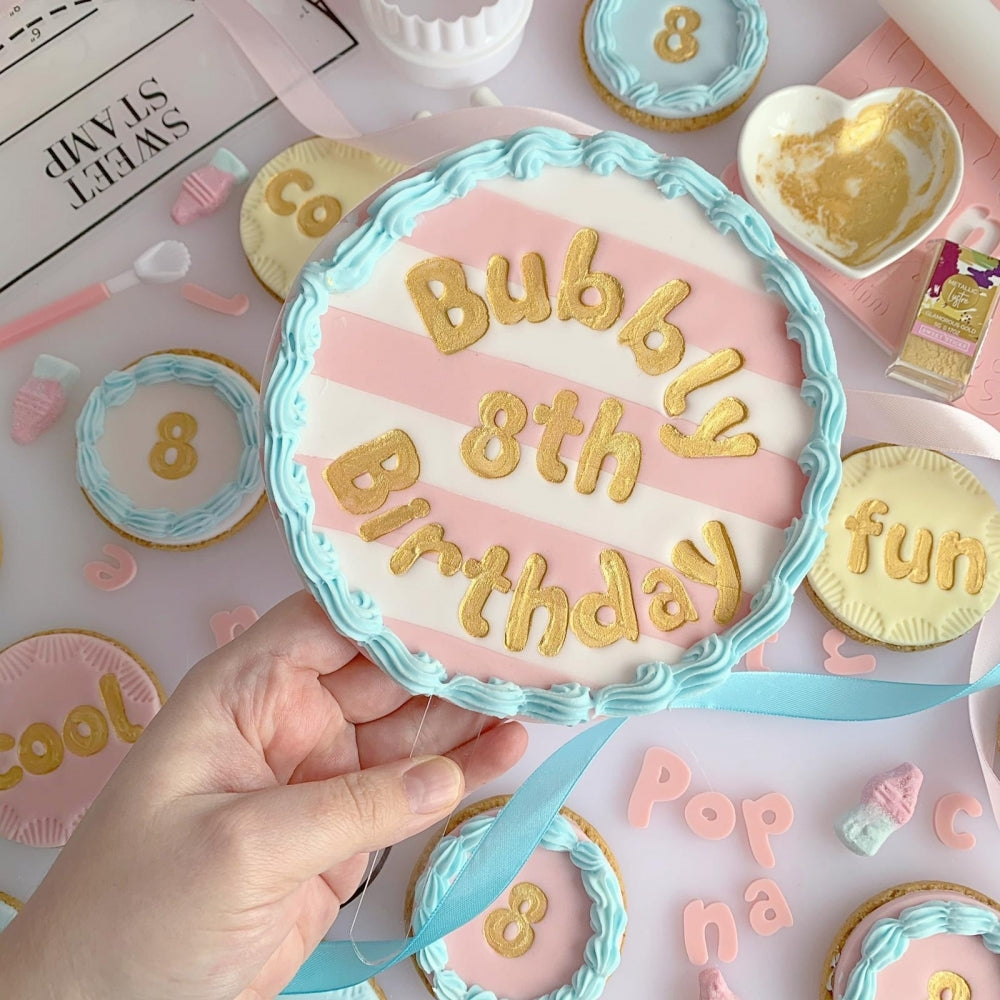 Sweet Stamp Bubblegum Edition Embossing Set