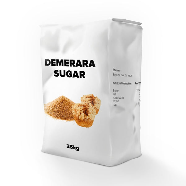 Whisked Away Demerara Cane Sugar 25kg
