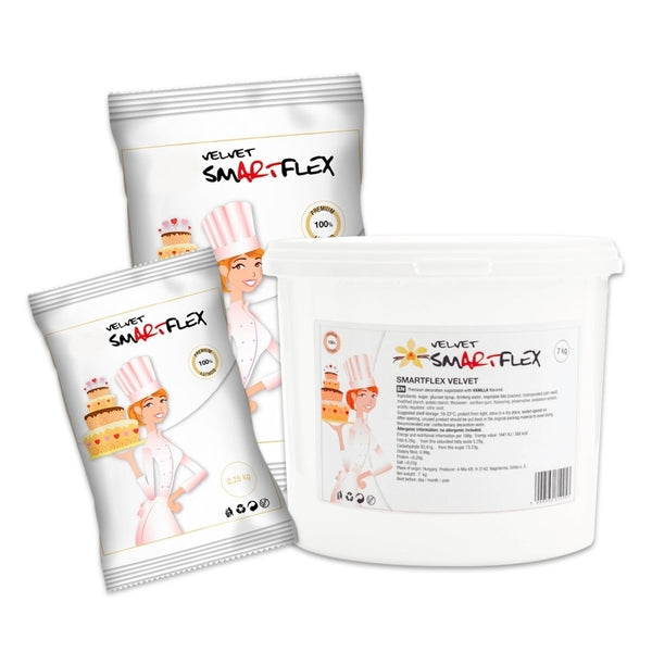 Smartflex White Velvet Sugarpaste