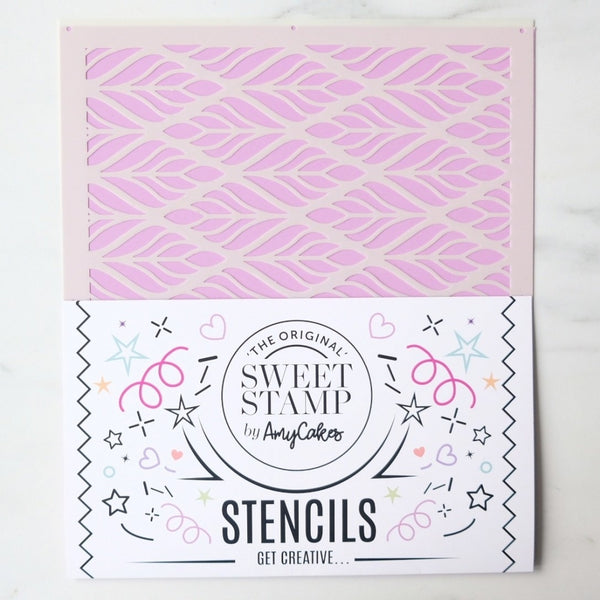 Sweet Stamp Marabou Stencil