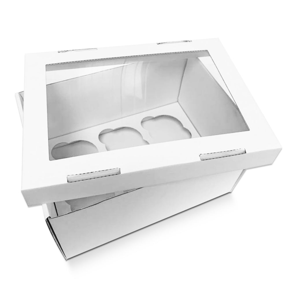 Simply Making Extra Deep Corrugated Cupcake Box (Holds 6)