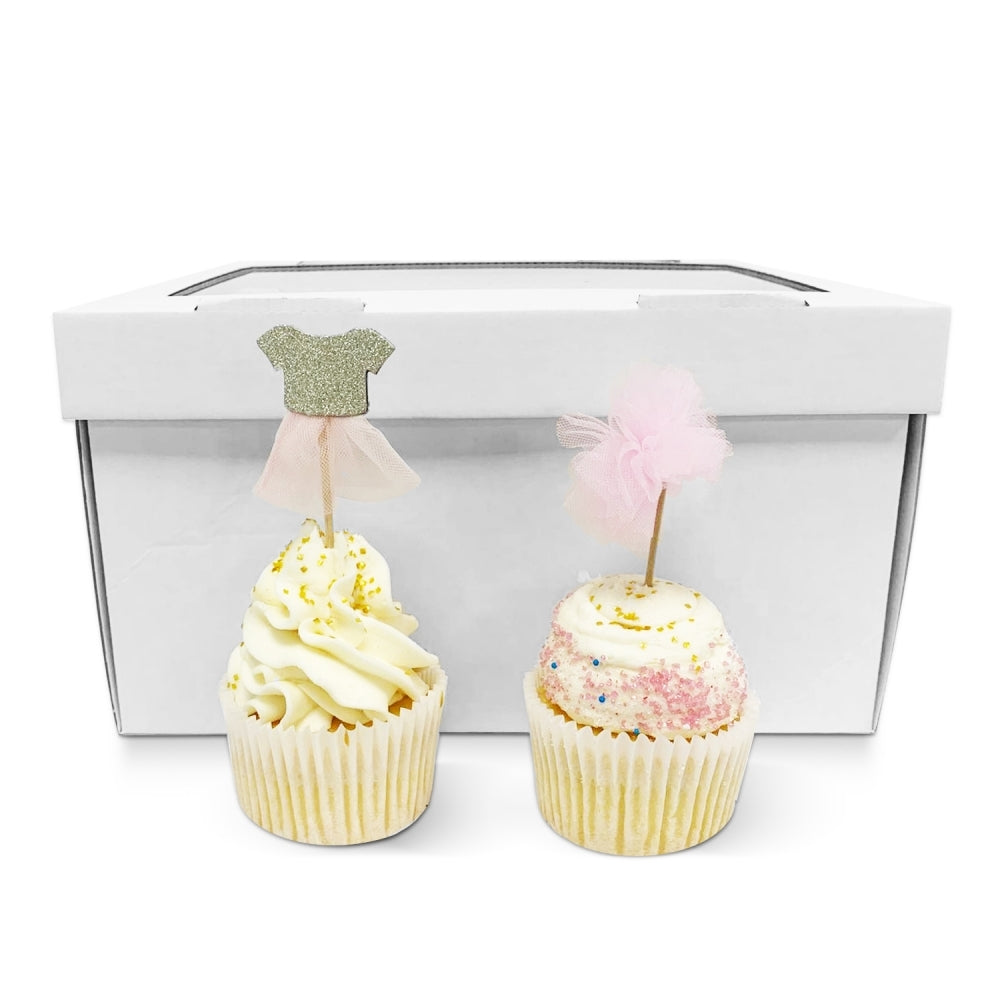 Simply Making Extra Deep Corrugated Cupcake Box (Holds 6)