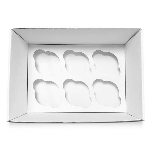 Simply Making Extra Deep Corrugated Cupcake Box (Holds 6)