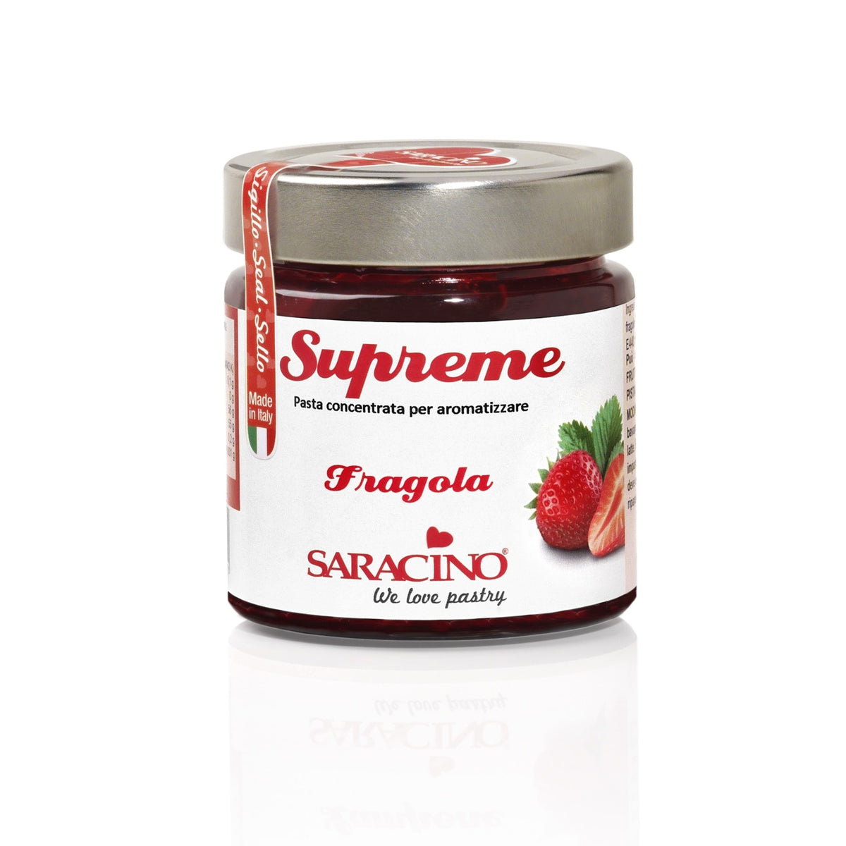 Saracino Strawberry Flavoured Paste 200g