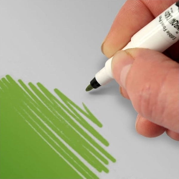 Rainbow Dust Leaf Green - Double Ended Cake Art Pen 5g