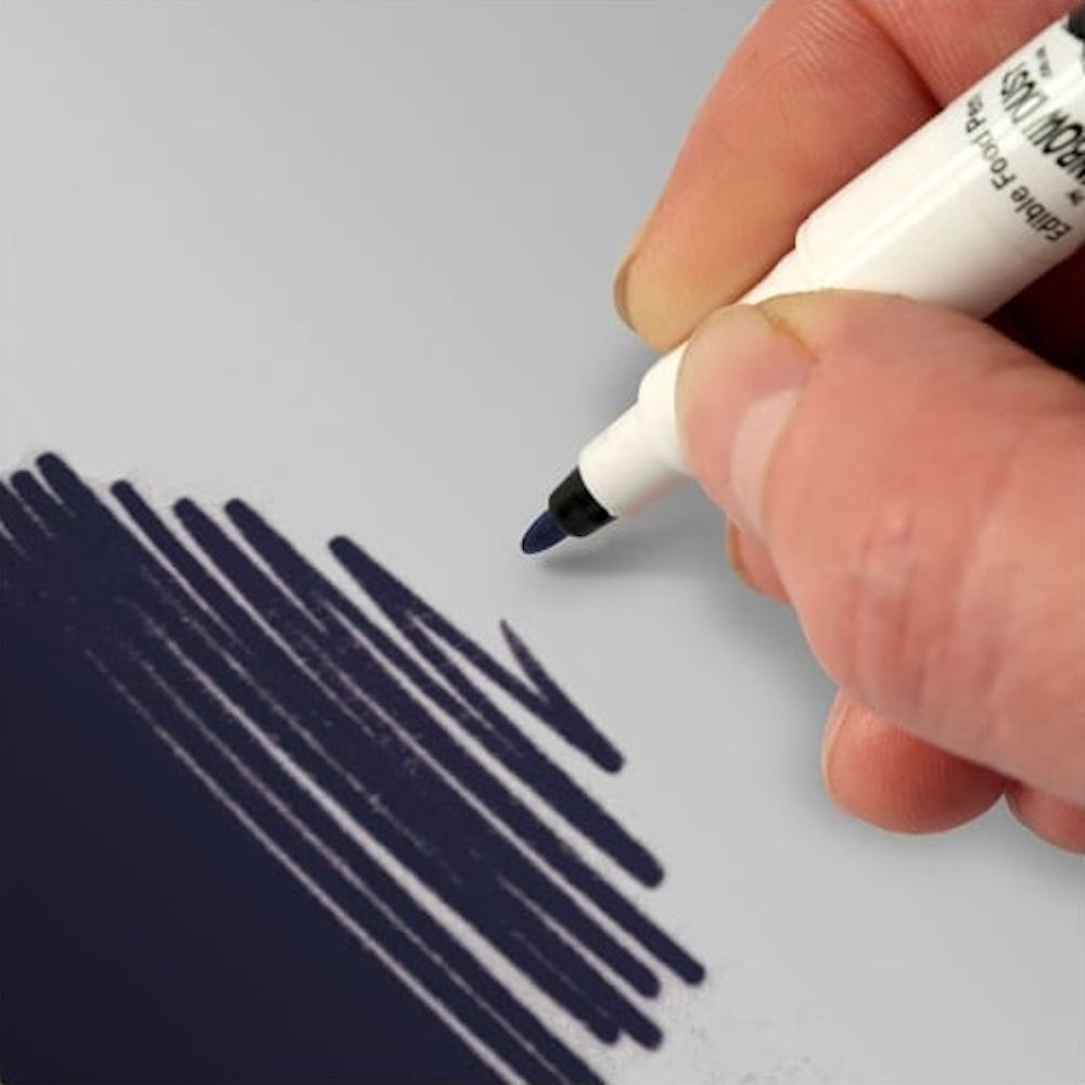 Rainbow Dust Navy Blue - Double Ended Cake Art Pen 5g