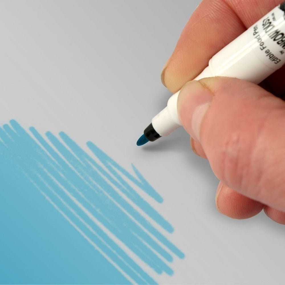 Rainbow Dust Sky Blue - Double Ended Cake Art Pen 5g