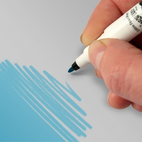 Rainbow Dust Sky Blue - Double Ended Cake Art Pen 5g