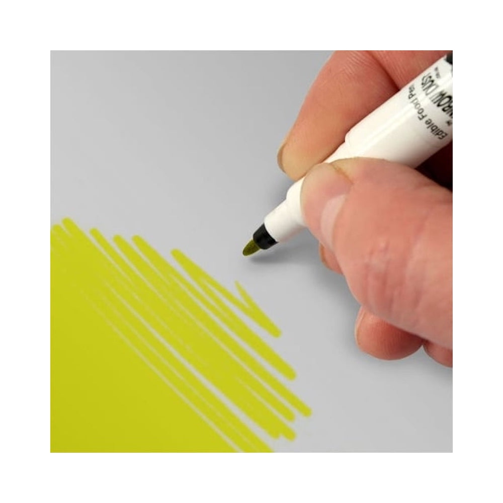 Rainbow Dust Yellow - Double Ended Cake Art Pen 5g
