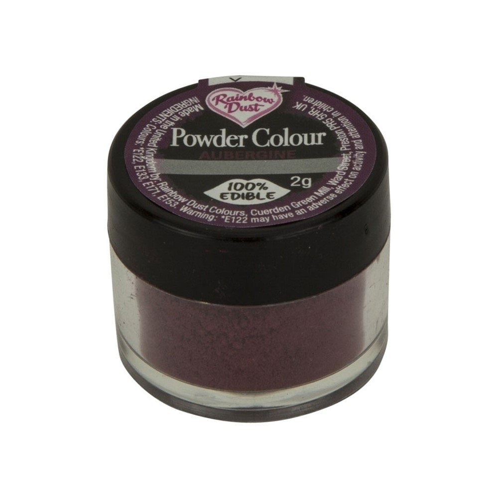 Rainbow Dust Edible Pro Powder Colour - Aubergine