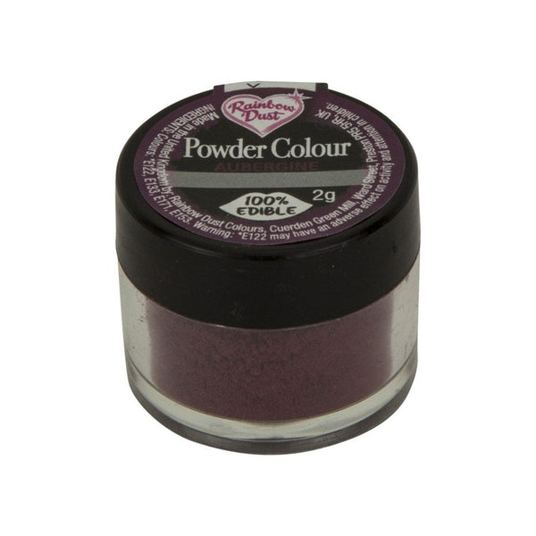 Rainbow Dust Edible Pro Powder Colour - Aubergine
