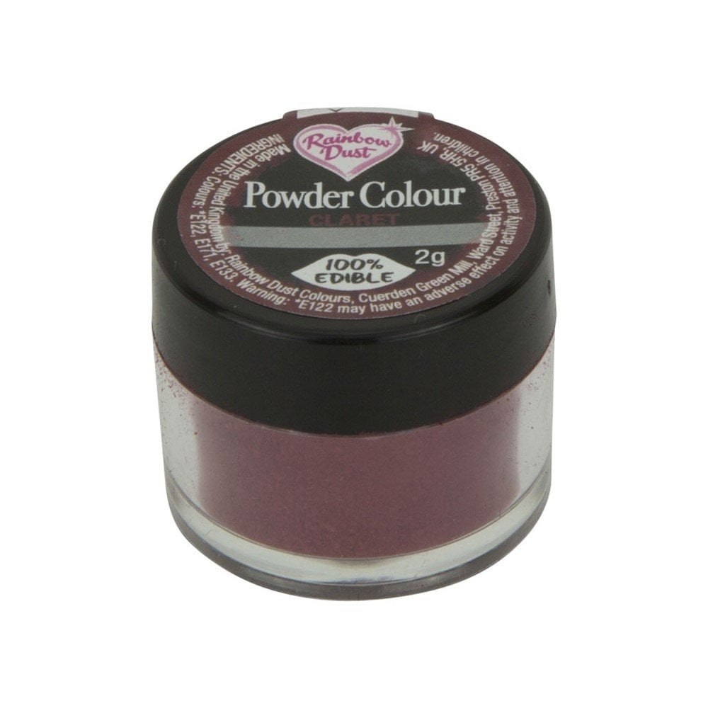 Rainbow Dust Edible Pro Powder Colour - Claret