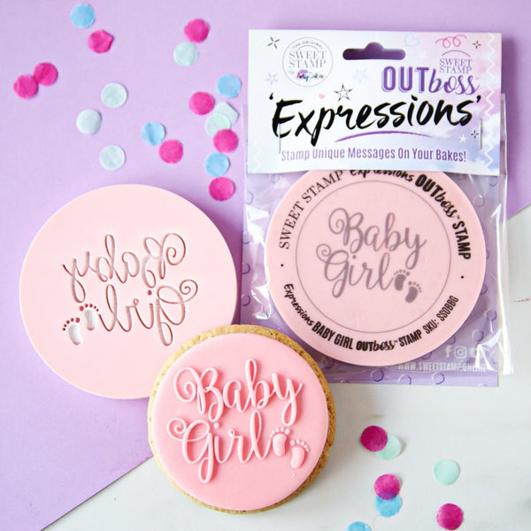 Sweet Stamp Baby Girl - OUTboss Expressions Stamp