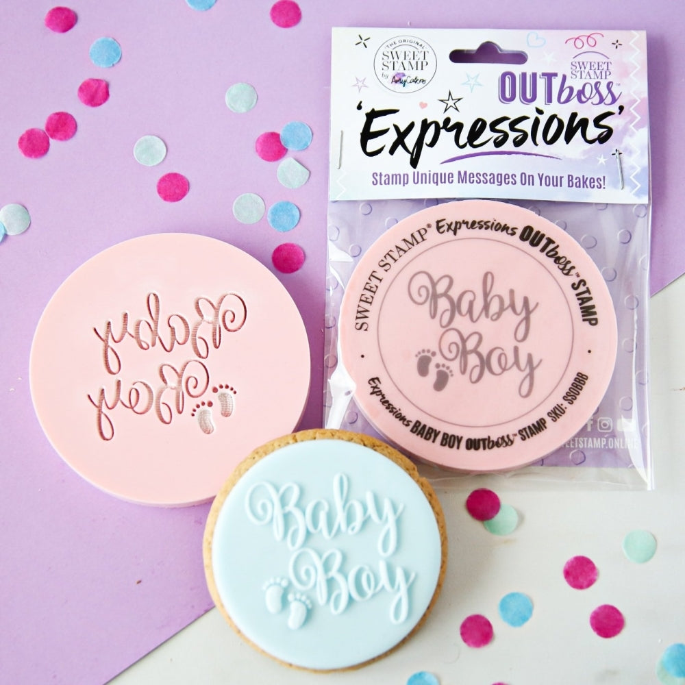 Sweet Stamp Baby Boy - OUTboss Expressions Stamp