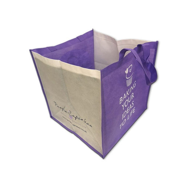 Purple Cupcakes Cake & Cupcake Carry Bag
