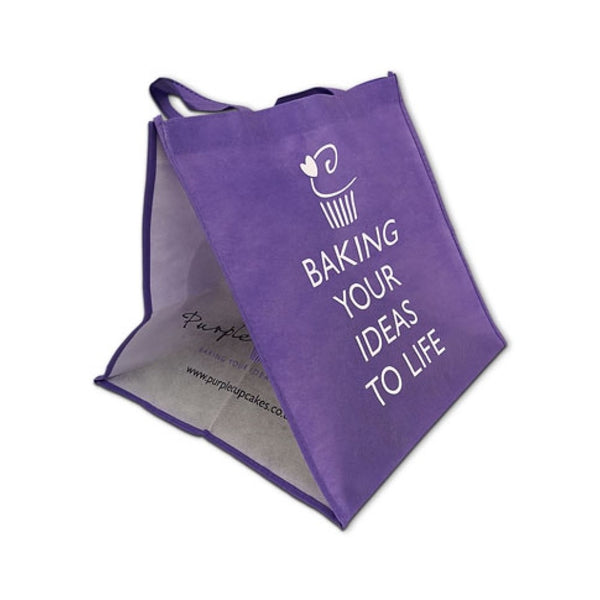 Purple Cupcakes Cake & Cupcake Carry Bag