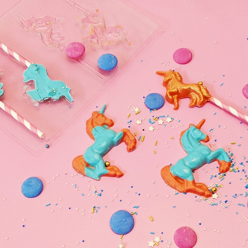 CK Products Unicorn 3 Inch Chocolate Lollipop Mould