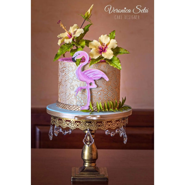 Cake Lace Floral Fern - 3D Large Lace Mat
