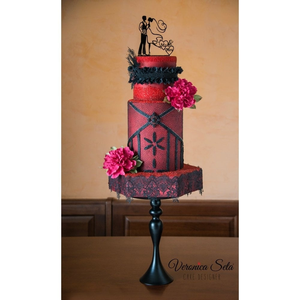 Cake Lace 3D Large Textured Cake Lace Mats Set of 3