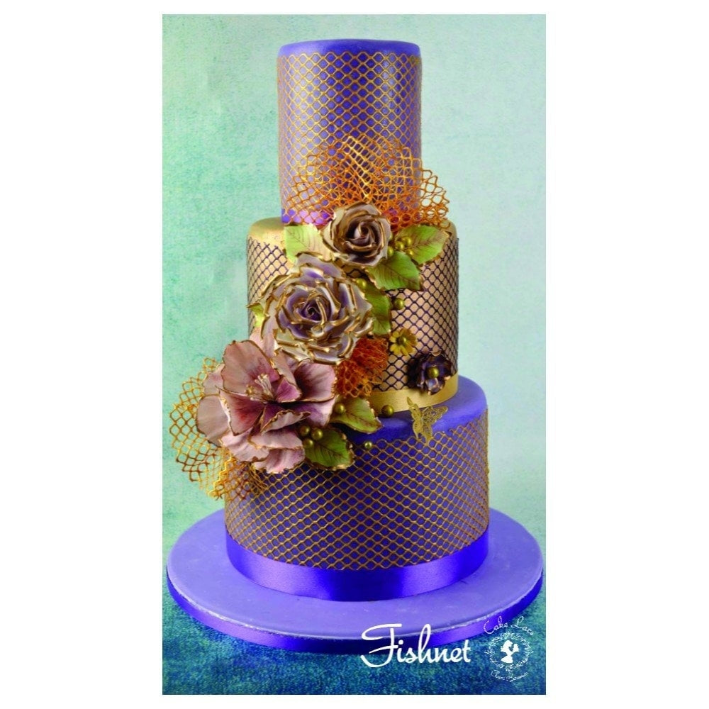 Cake Lace 3D Large Textured Cake Lace Mats Set of 3
