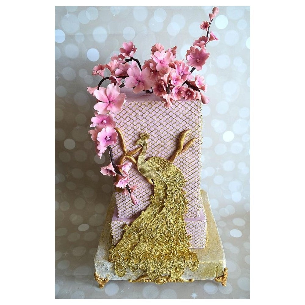 Cake Lace 3D Large Textured Cake Lace Mats Set of 3