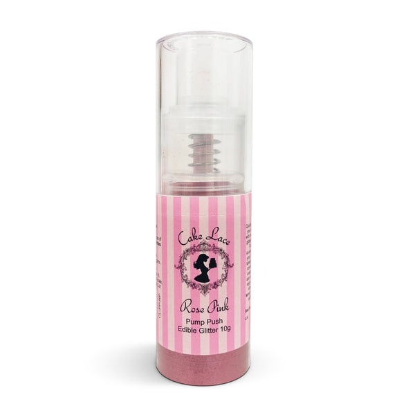 Cake Lace Rose Pump Push Edible Glitter Dust 10g
