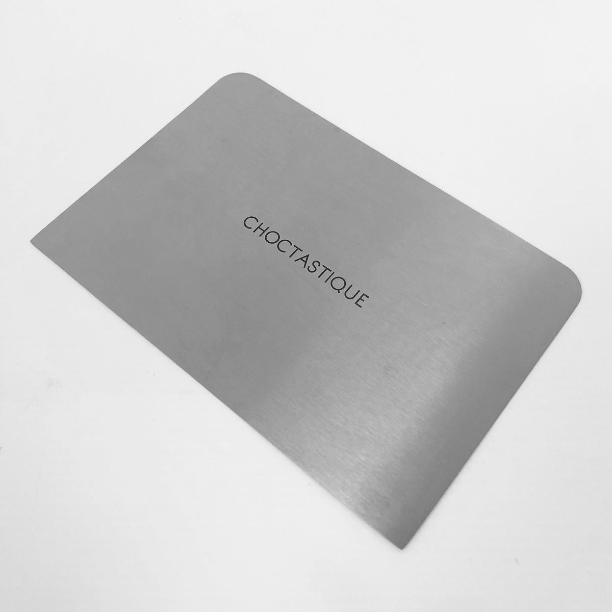 Choctastique Small Stainless Steel Cake Scraper